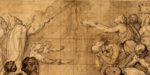 摩西在米利巴未能遵上帝吩咐而行 （民20:2-13）